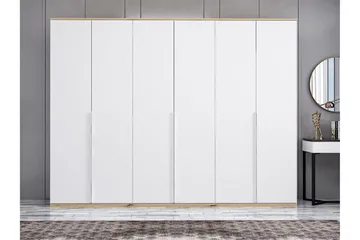 Fruitland Garderobe 270x206 cm - Hvit - Oppbevaring - Garderober & garderobesystem