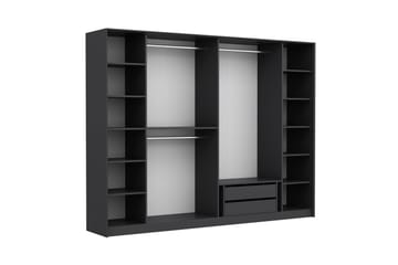 Fruitland Garderobe 274x210 cm - Antrasitt - Oppbevaring - Garderober & garderobesystem