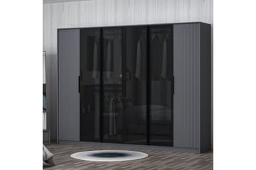 Fruitland Garderobe 274x210 cm - Antrasitt - Oppbevaring - Garderober & garderobesystem