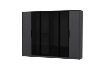 Fruitland Garderobe 274x210 cm - Antrasitt - Oppbevaring - Garderober & garderobesystem