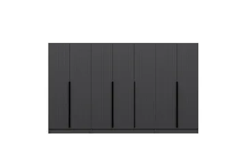 Fruitland Garderobe 315 cm - Antrasitt - Oppbevaring - Garderober & garderobesystem