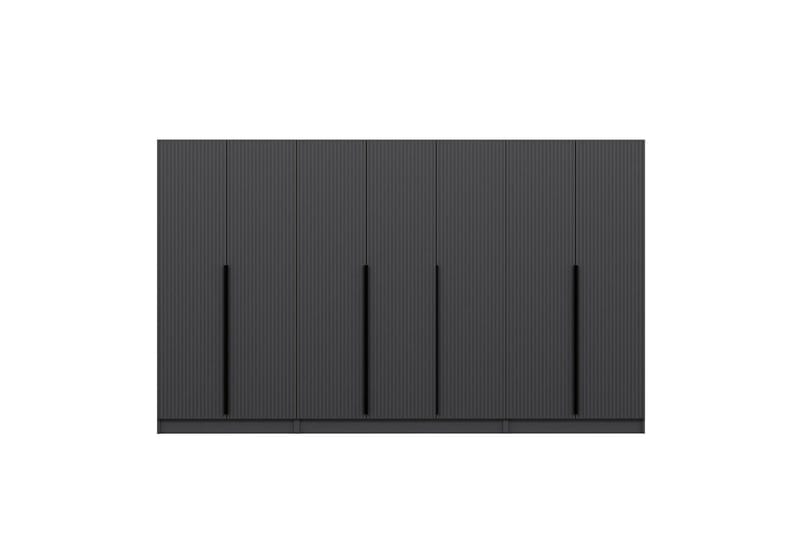 Fruitland Garderobe 315 cm - Antrasitt - Oppbevaring - Garderober & garderobesystem