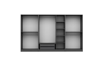 Fruitland Garderobe 315 cm - Antrasitt - Oppbevaring - Garderober & garderobesystem