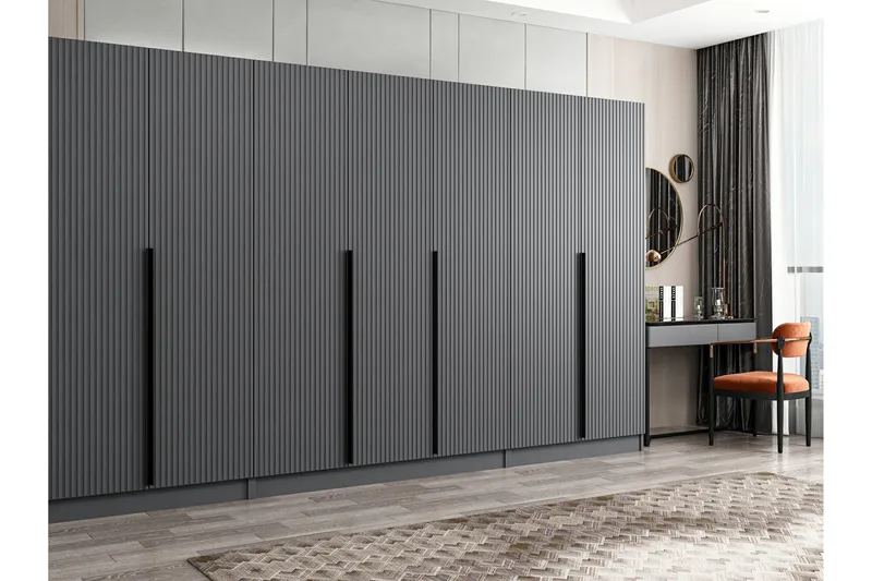 Fruitland Garderobe 315 cm, Antrasitt