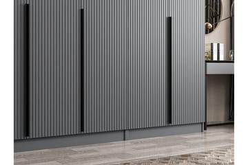 Fruitland Garderobe 315 cm - Antrasitt - Oppbevaring - Garderober & garderobesystem