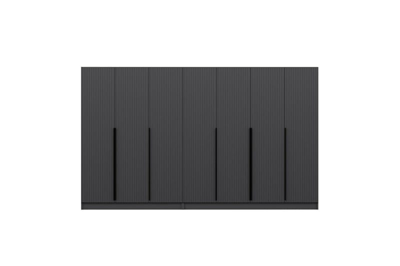 Fruitland Garderobe 315 cm - Antrasitt - Oppbevaring - Garderober & garderobesystem