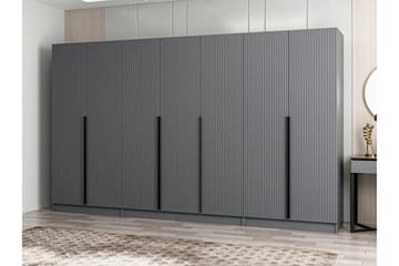 Fruitland Garderobe 315 cm - Antrasitt - Oppbevaring - Garderober & garderobesystem