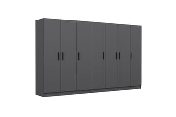 Fruitland Garderobe 315 cm - Antrasitt - Oppbevaring - Garderober & garderobesystem