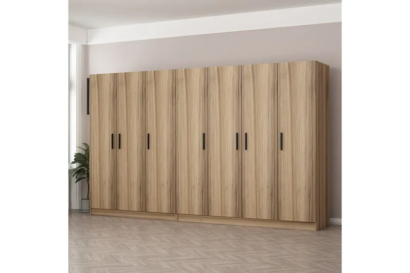Fruitland Garderobe 315 cm, Eik