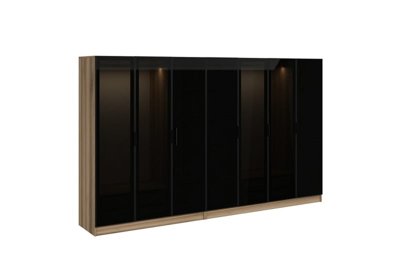 Fruitland Garderobe 315 cm - Eik - Oppbevaring - Garderober & garderobesystem