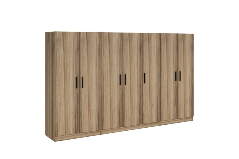 Fruitland Garderobe 315 cm - Eik - Oppbevaring - Garderober & garderobesystem