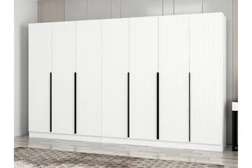 Fruitland Garderobe 315 cm - Hvit - Oppbevaring - Garderober & garderobesystem