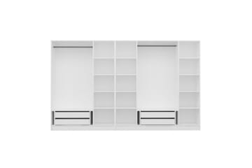 Fruitland Garderobe 315 cm - Hvit - Oppbevaring - Garderober & garderobesystem