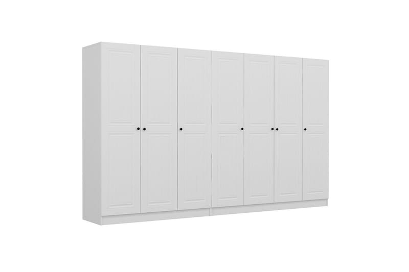 Fruitland Garderobe 315 cm - Hvit - Oppbevaring - Garderober & garderobesystem