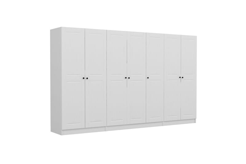 Fruitland Garderobe 315 cm - Hvit - Oppbevaring - Garderober & garderobesystem