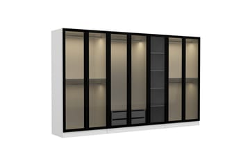 Fruitland Garderobe 315 cm - Hvit - Oppbevaring - Garderober & garderobesystem