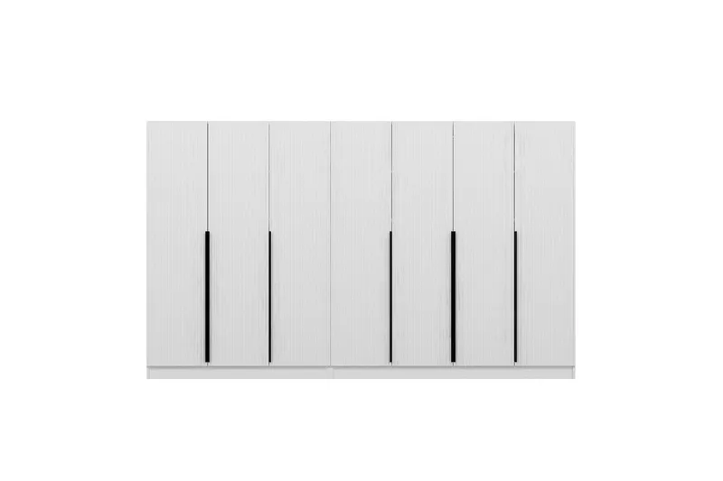 Fruitland Garderobe 315 cm - Hvit - Oppbevaring - Garderober & garderobesystem