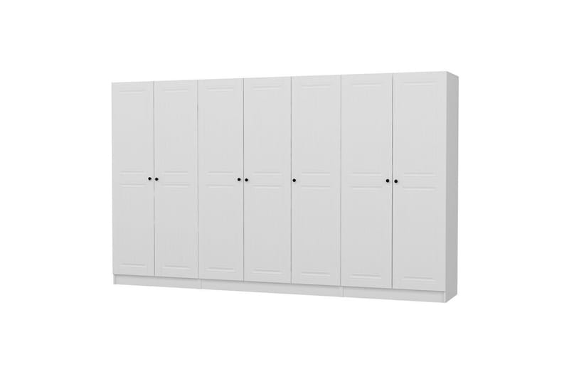 Fruitland Garderobe 315 cm - Hvit - Oppbevaring - Garderober & garderobesystem