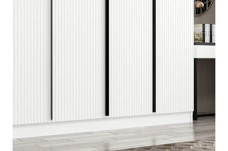 Fruitland Garderobe 315 cm - Hvit - Oppbevaring - Garderober & garderobesystem
