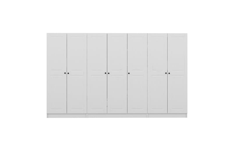 Fruitland Garderobe 315 cm - Hvit - Oppbevaring - Garderober & garderobesystem