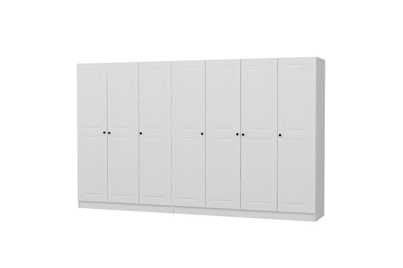 Fruitland Garderobe 315 cm - Hvit - Oppbevaring - Garderober & garderobesystem