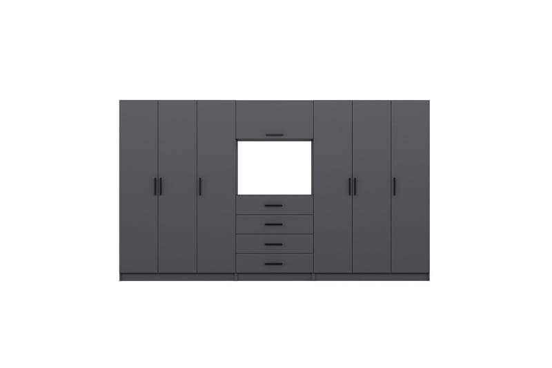 Fruitland Garderobe 360x210 cm, Antrasitt