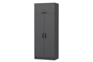 Fruitland Garderobe 90 cm - Antrasitt - Oppbevaring - Garderober & garderobesystem
