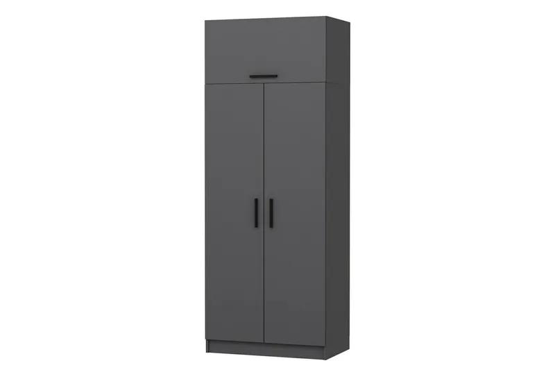 Fruitland Garderobe 90 cm - Antrasitt - Oppbevaring - Garderober & garderobesystem