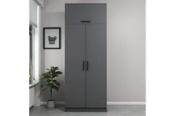 Fruitland Garderobe 90 cm - Antrasitt - Oppbevaring - Garderober & garderobesystem