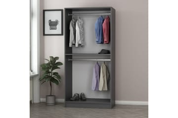 Fruitland Garderobe 90 cm - Antrasitt - Oppbevaring - Garderober & garderobesystem