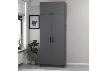 Fruitland Garderobe 90 cm - Antrasitt - Oppbevaring - Garderober & garderobesystem