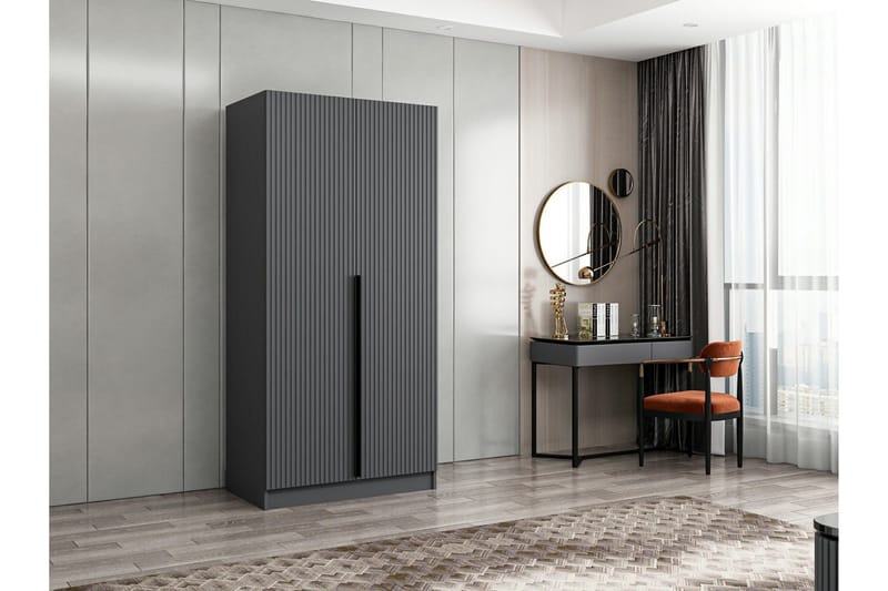 Fruitland Garderobe 90 cm, Antrasitt