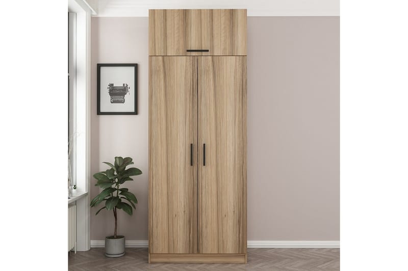 Fruitland Garderobe 90 cm - Eik - Oppbevaring - Garderober & garderobesystem
