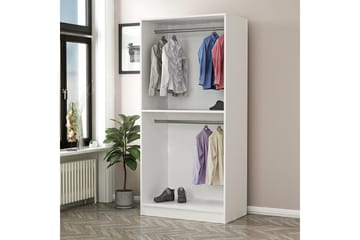 Fruitland Garderobe 90 cm - Hvit - Oppbevaring - Garderober & garderobesystem