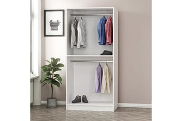Fruitland Garderobe 90 cm - Hvit - Oppbevaring - Garderober & garderobesystem