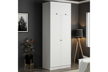 Fruitland Garderobe 90 cm - Hvit - Oppbevaring - Garderober & garderobesystem