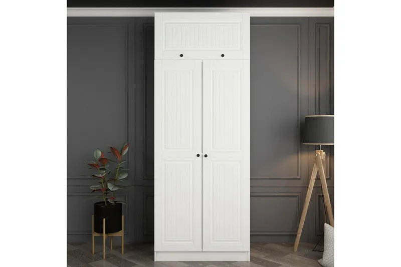 Fruitland Garderobe 90 cm, Hvit