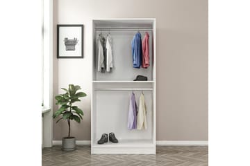 Fruitland Garderobe 90 cm - Hvit - Oppbevaring - Garderober & garderobesystem