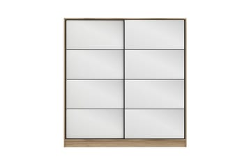 Fruitland Garderobe med Speil - Brun - Oppbevaring - Garderober & garderobesystem