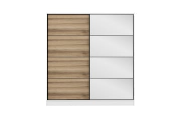 Fruitland Garderobe med Speil - Brun - Oppbevaring - Garderober & garderobesystem