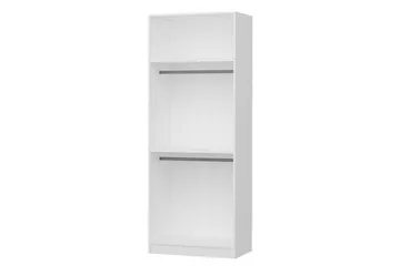 Fruitland Garderobeskap 90 cm i Tre - Hvit - Oppbevaring - Garderober & garderobesystem