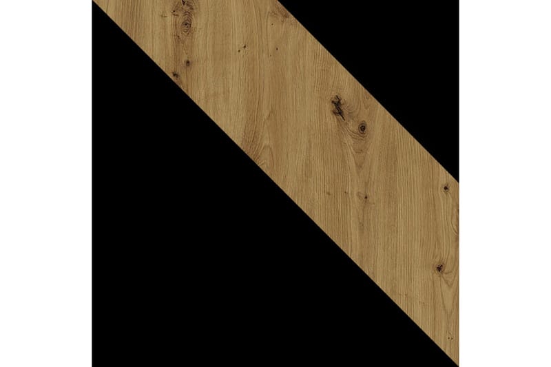 Garderobe 200 - Svart|Natur - Oppbevaring - Garderober & garderobesystem