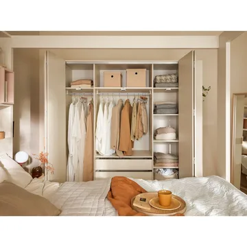 Garderobe 4 You Fresh 4 Dører - Eik, 206 cm - Oppbevaring - Garderober & garderobesystem