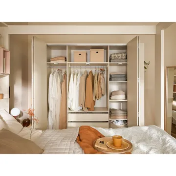 Garderobe 4 You Fresh 4 Dører - Eik, 206 cm - Oppbevaring - Garderober & garderobesystem