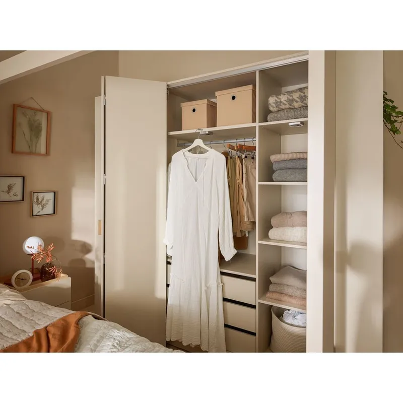 Garderobe 4 You Fresh 4 Dører - Eik, 240,6 cm - Oppbevaring - Garderober & garderobesystem