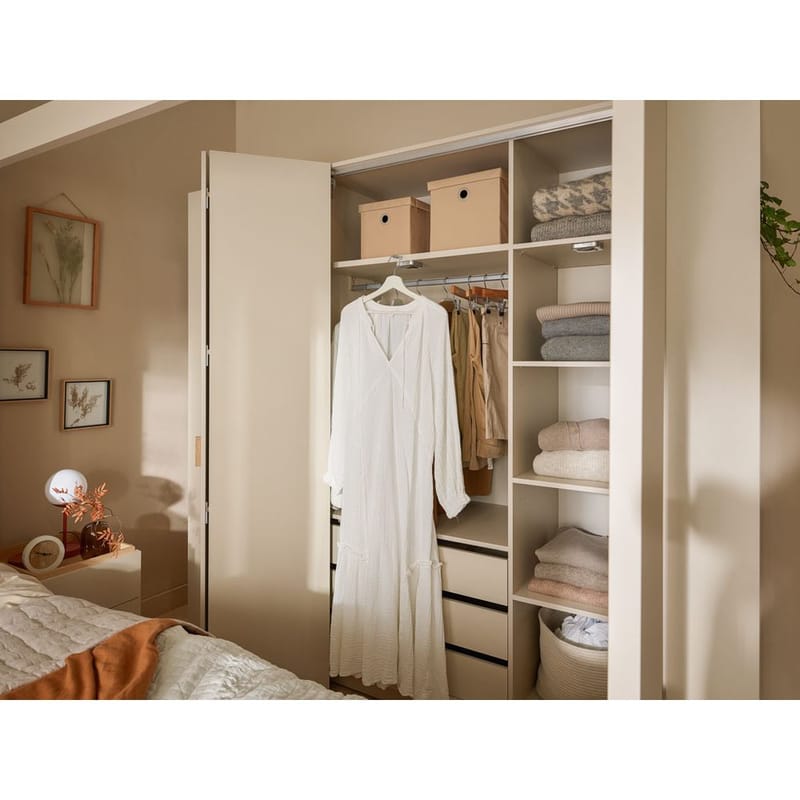 Garderobe 4 You Fresh 4 Dører - Eik, 240,6 cm - Oppbevaring - Garderober & garderobesystem