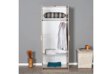 Garderobe 80x187 cm - Natur - Oppbevaring - Garderober & garderobesystem