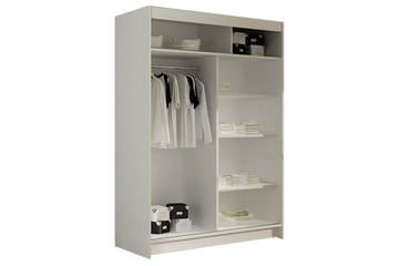 Garderobe Aldo 120 cm Skyvedører - Lys Eik - Oppbevaring - Garderober & garderobesystem