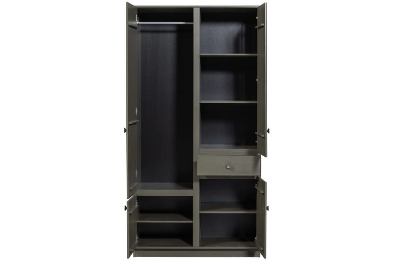 Garderobe Alfie - 107 cm - Oppbevaring - Garderober & garderobesystem