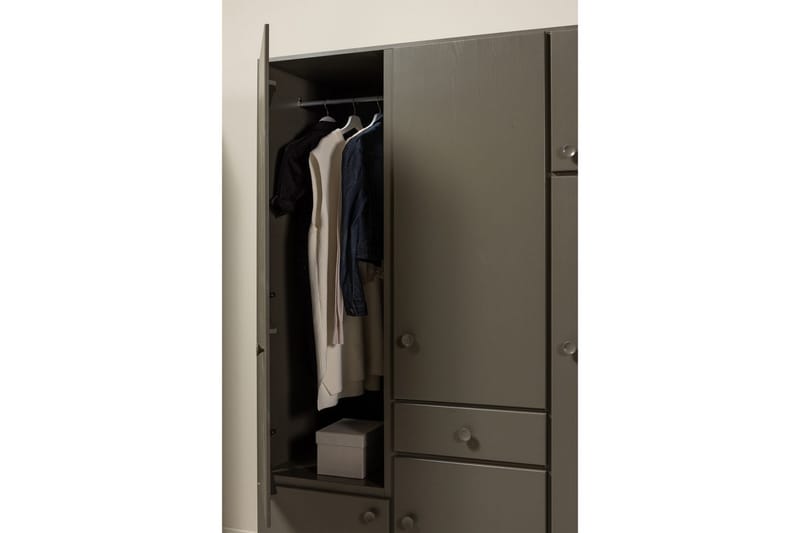 Garderobe Alfie - 160 cm - Oppbevaring - Garderober & garderobesystem